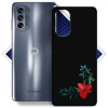 Etui MATT FLOWER do MOTOROLA MOTO G62 5G